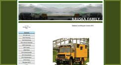 Desktop Screenshot of kruska-family.de
